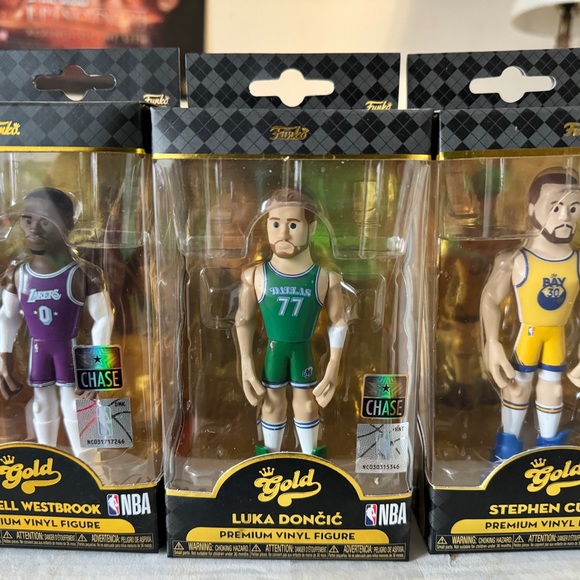 9 funko gold nba chase variants - Picture 2 of 3
